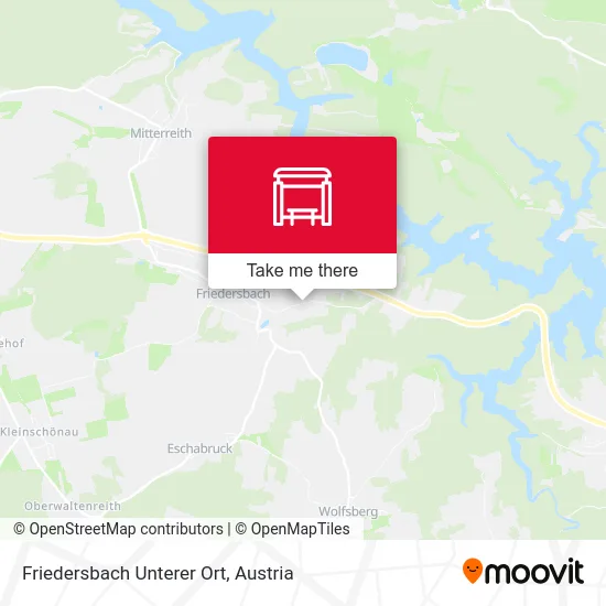 Friedersbach Unterer Ort map