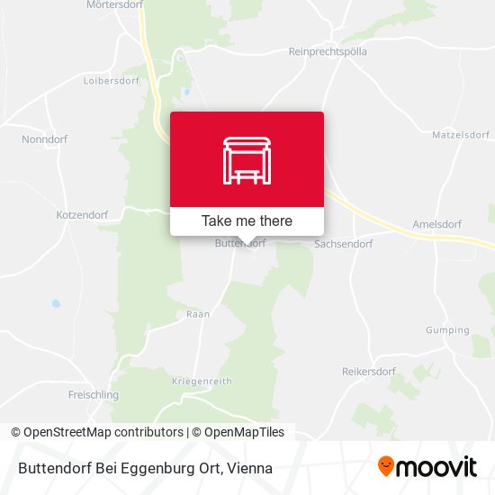 Buttendorf Bei Eggenburg Ort map