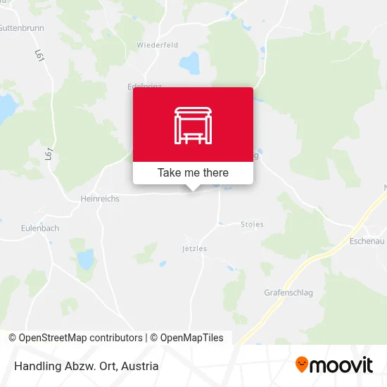 Handling Abzw. Ort map