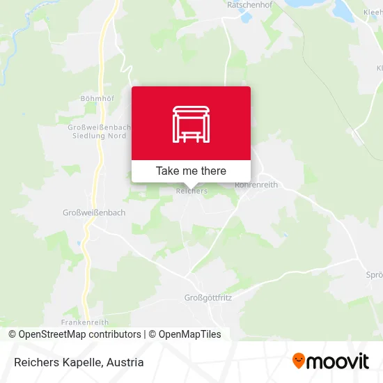 Reichers Kapelle map