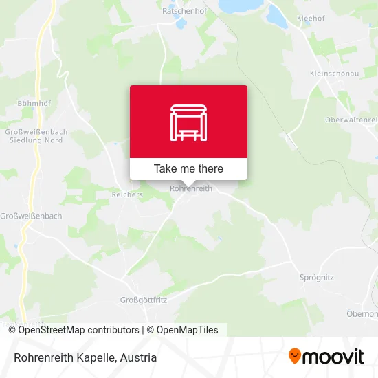 Rohrenreith Kapelle map