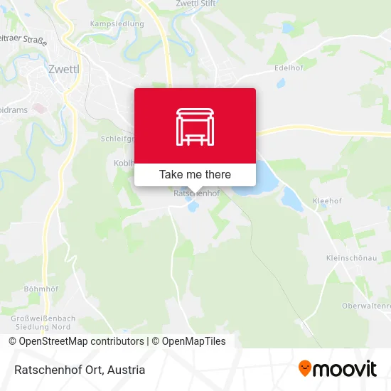 Ratschenhof Ort map