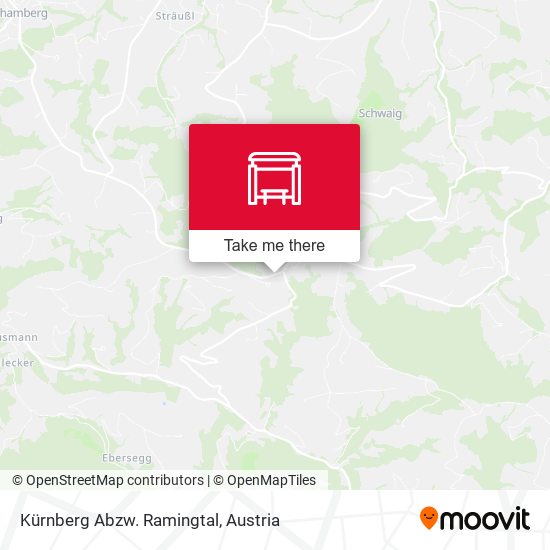 Kürnberg Abzw. Ramingtal map