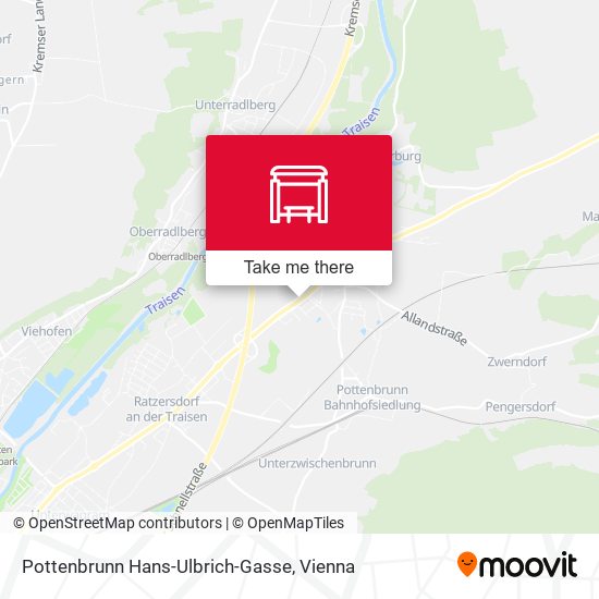 Pottenbrunn Hans-Ulbrich-Gasse map