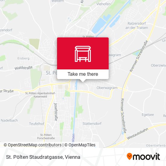 St. Pölten Staudratgasse map