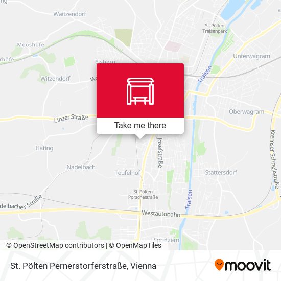 St. Pölten Pernerstorferstraße map