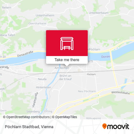 Pöchlarn Stadtbad map