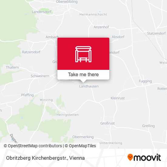 Obritzberg Kirchenbergstr. map