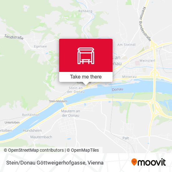 Stein/Donau Göttweigerhofgasse map