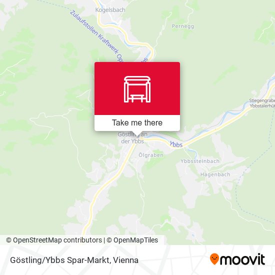 Göstling/Ybbs Spar-Markt map