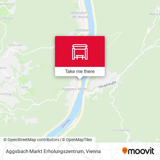 Aggsbach Markt Erholungszentrum map
