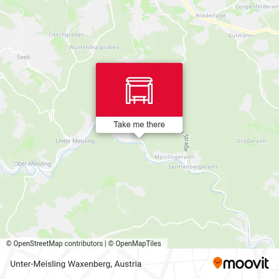 Unter-Meisling Waxenberg map