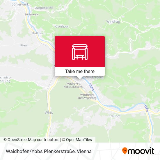 Waidhofen/Ybbs Plenkerstraße map