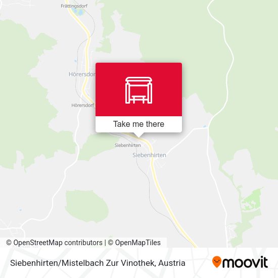 Siebenhirten / Mistelbach Zur Vinothek map