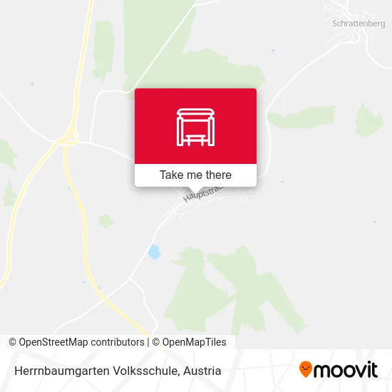 Herrnbaumgarten Volksschule map