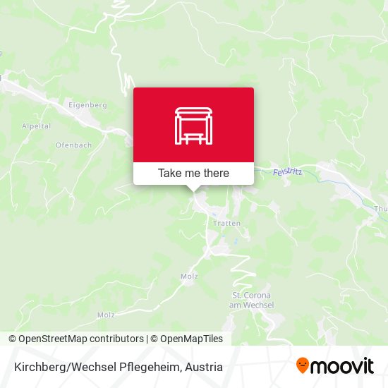 Kirchberg/Wechsel Pflegeheim map
