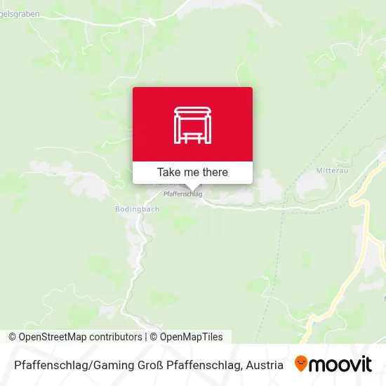 Pfaffenschlag / Gaming Groß Pfaffenschlag map