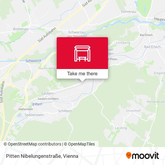 Pitten Nibelungenstraße map