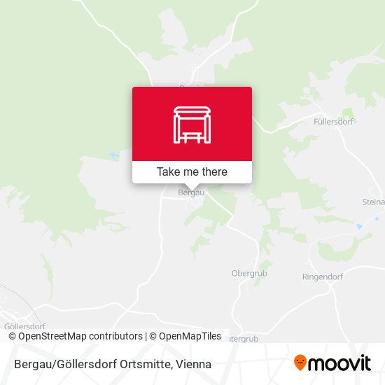 Bergau/Göllersdorf Ortsmitte map