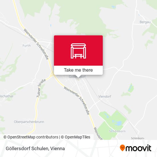 Göllersdorf Schulen map