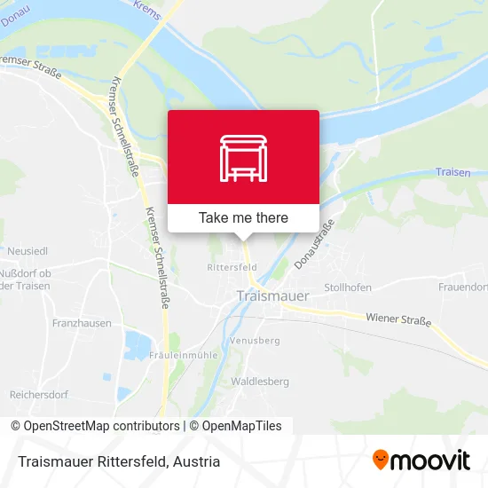 Traismauer Rittersfeld map