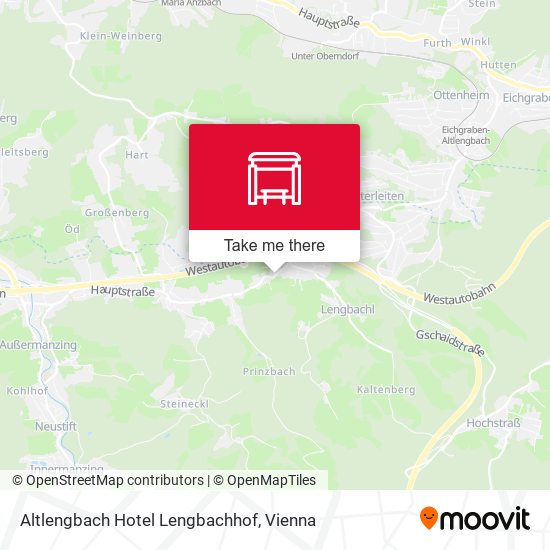 Altlengbach Hotel Lengbachhof map