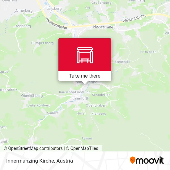 Innermanzing Kirche map