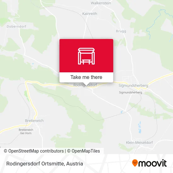 Rodingersdorf Ortsmitte map