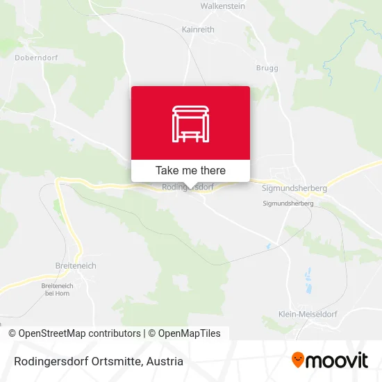 Rodingersdorf Ortsmitte map