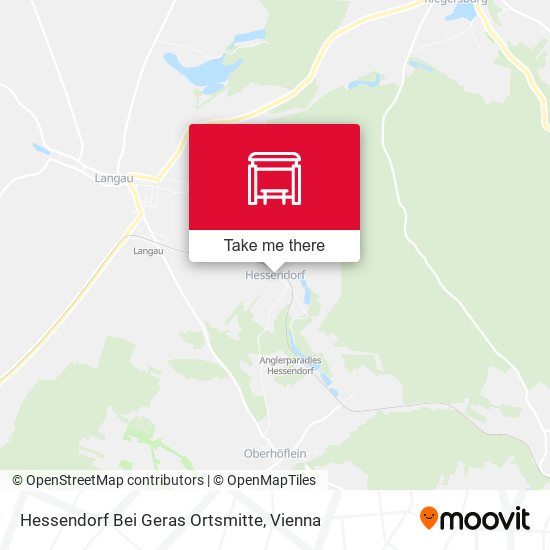 Hessendorf Bei Geras Ortsmitte map