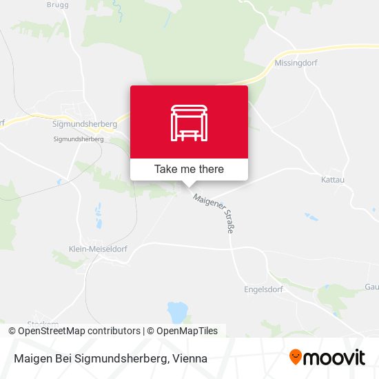 Maigen Bei Sigmundsherberg map