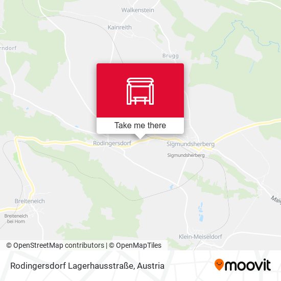 Rodingersdorf Lagerhausstraße map