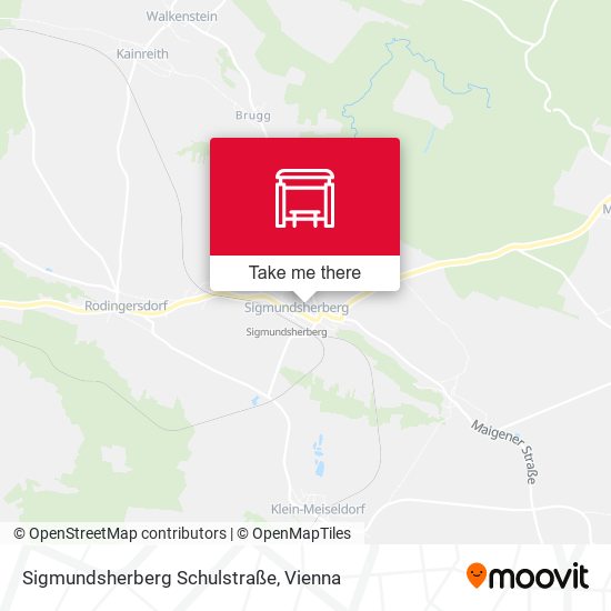 Sigmundsherberg Schulstraße map