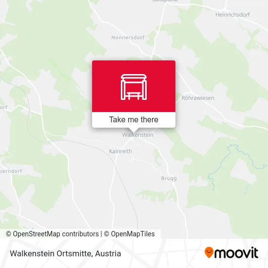 Walkenstein Ortsmitte map