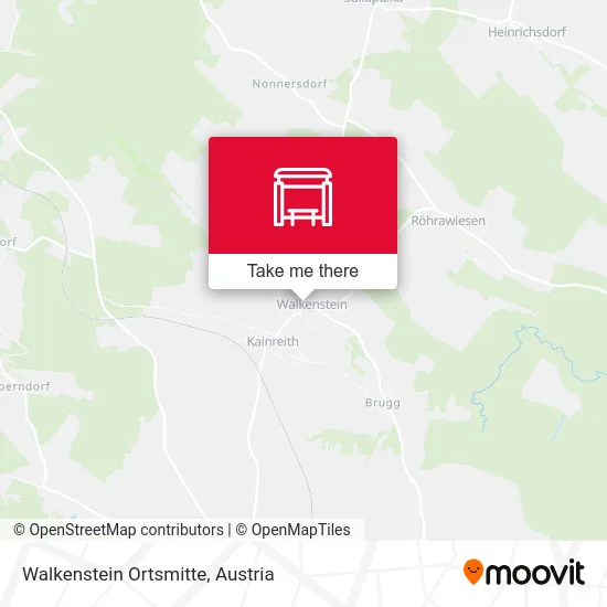 Walkenstein Ortsmitte map