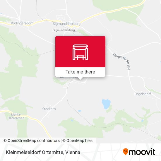 Kleinmeiseldorf Ortsmitte map