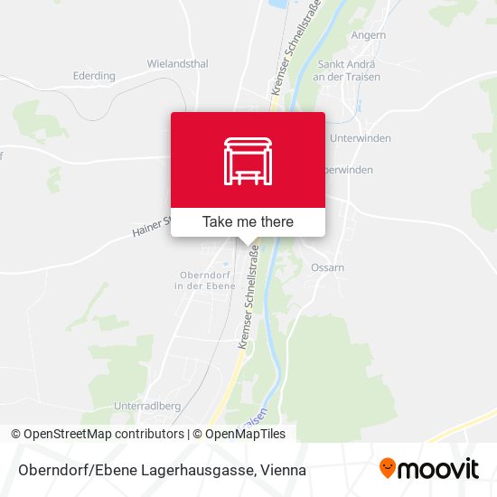Oberndorf/Ebene Lagerhausgasse map