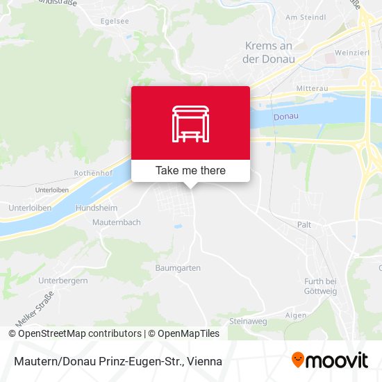 Mautern/Donau Prinz-Eugen-Str. map