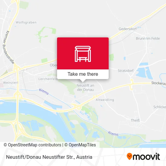 Neustift/Donau Neustifter Str. map
