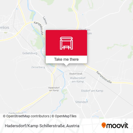 Hadersdorf/Kamp Schillerstraße map