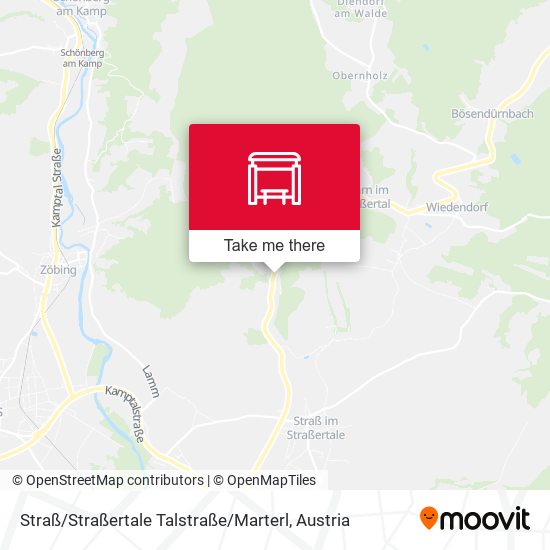 Straß / Straßertale Talstraße / Marterl map