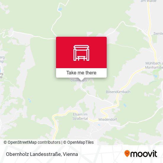 Obernholz Landesstraße map