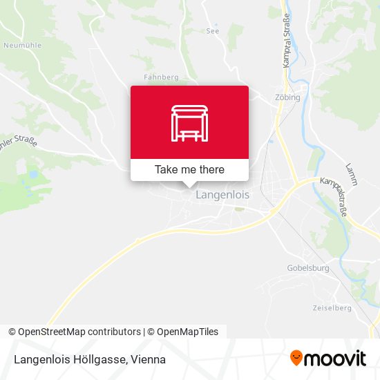 Langenlois Höllgasse map
