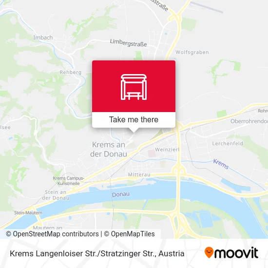 Krems Langenloiser Str. / Stratzinger Str. map