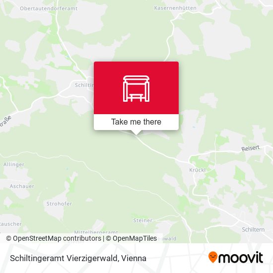 Schiltingeramt Vierzigerwald map