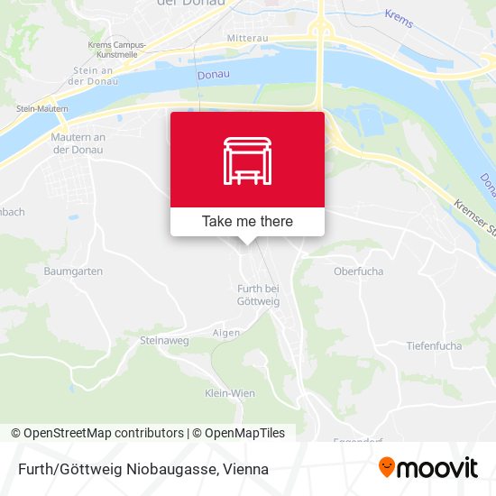 Furth/Göttweig Niobaugasse map