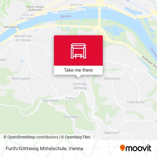 Furth/Göttweig Mittelschule map