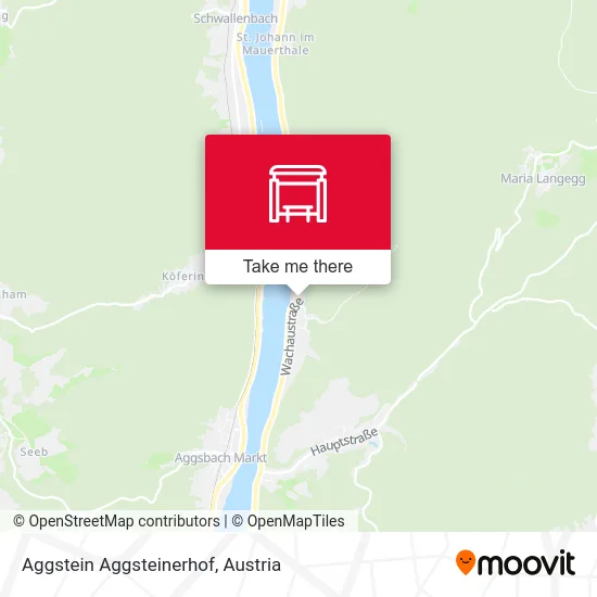 Aggstein Aggsteinerhof map