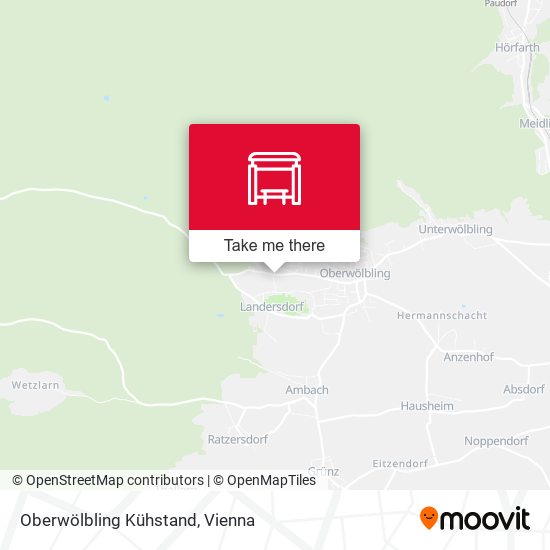 Oberwölbling Kühstand map