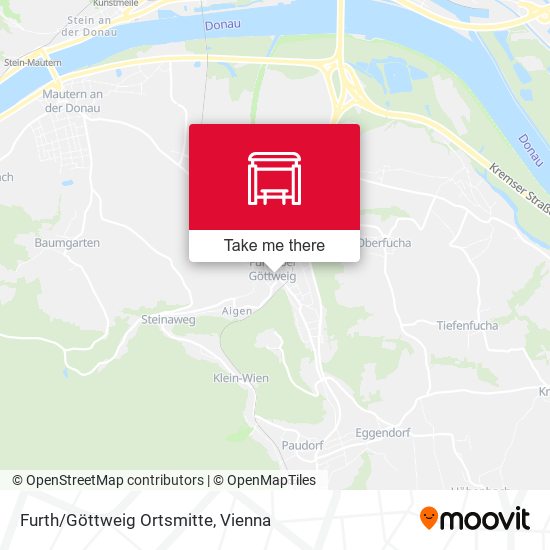 Furth/Göttweig Ortsmitte map
